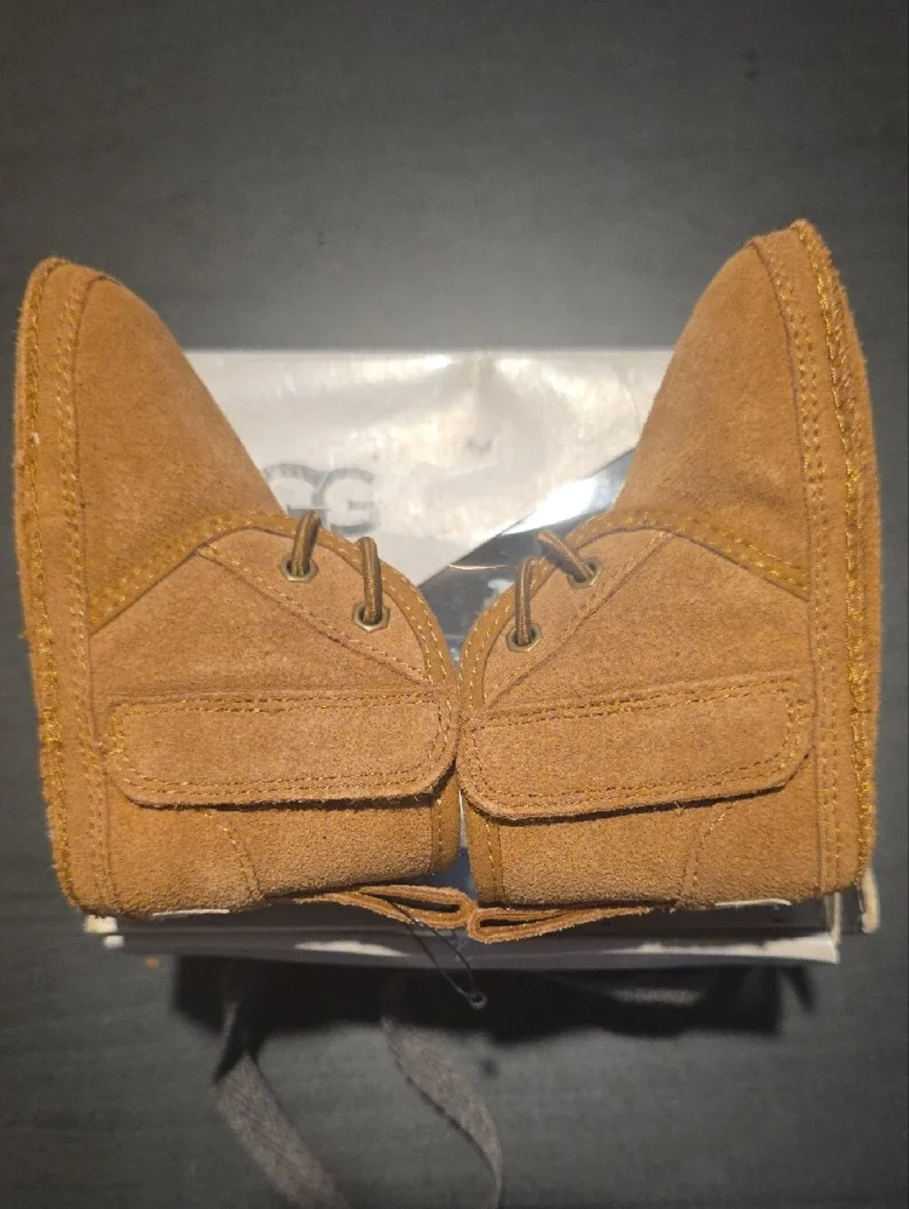 UGG® Neumel Chukka Boot - Baby / Toddler - Chestnut Size 2/3 (2-6 Months)